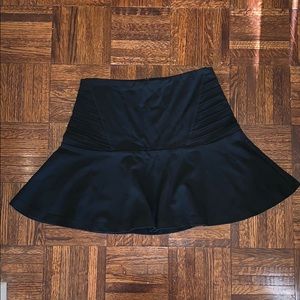 black skirt